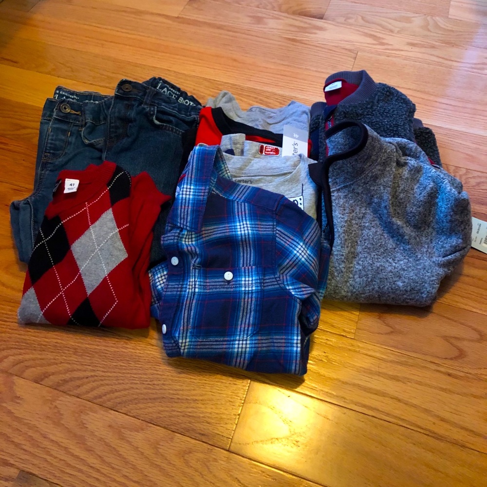 Toddler boy 4T lot